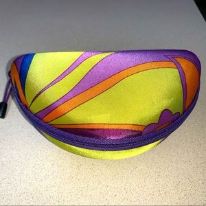 California EYEGLASSES SUNGLASSES CASE geometric kaleidoscope Pucci-esque